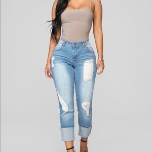 Eddie Boyfriend Jeans -Fashionnova